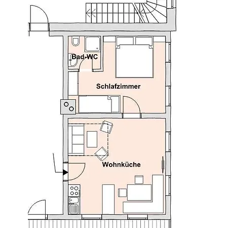 Lejlighed Haus Ursula