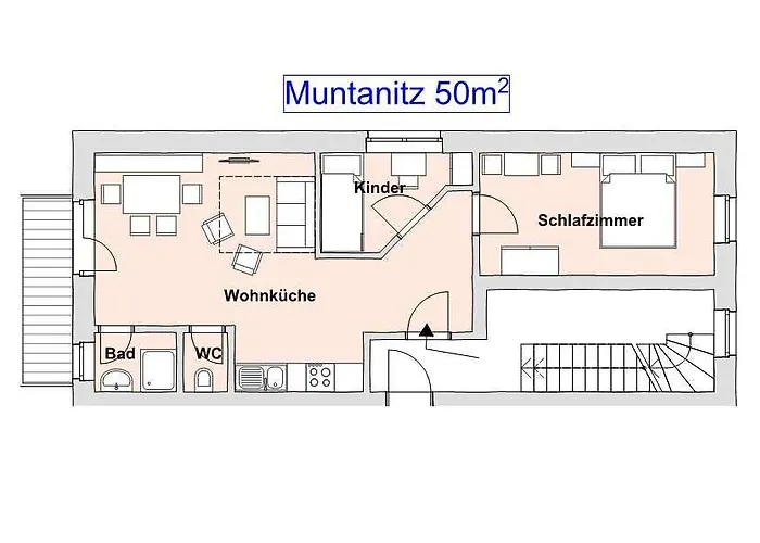 Lejlighed Haus Ursula *